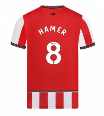 Sheffield United Gustavo Hamer #8 Prima Maglia 2025-26 Manica Corta